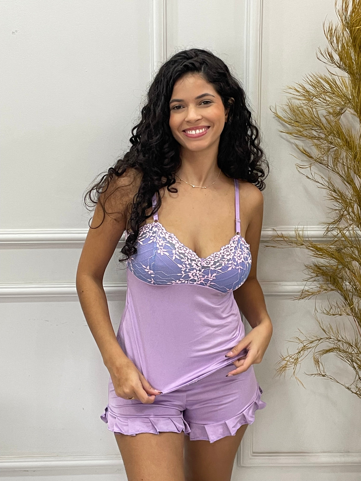 Baby Doll Gaia - Lilás
