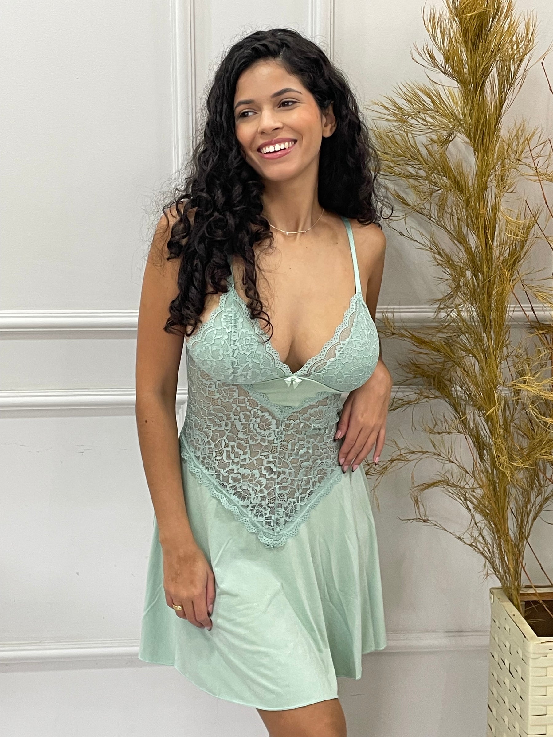Camisola Safira em Microfibra Premium - Verde